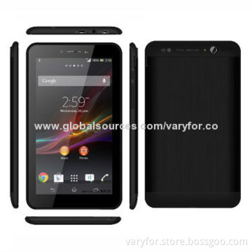 7-inch Tablet PC, Android 4.2, 3G Mobile Phone Function, MTK8312 Dual Core A7 1.2GHz